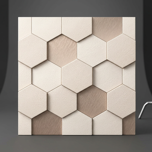 Carrelage de sol en bois 3D de haute qualité 300x300 en porcelaine finition brillante pour salle de bain intérieure extérieure à bas prix - Product Image 6