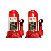 Cric de bouteille hydraulique 6 T robuste à bas prix 12 outils automatiques en acier de 6 tonnes cric de bouteille de qualité d'ascenseur de voiture