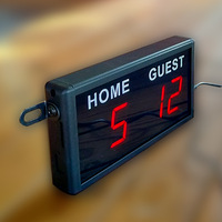 Compteur de score à écran LED de 2.3 pouces du meilleur fabricant pour les compétitions de billard, de basket-ball et de badminton