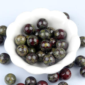 Vente en gros de perles naturelles, perles sphériques non percées de 16mm, perles de guérison Reiki en cristal non poreux, pierre précieuse, boule, artisanat - Product Image 5