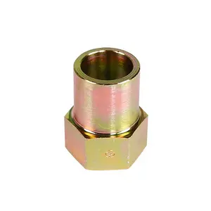 Best Selling Available Copper Brass Couplet Adapter Connector Fittings Welded Hose Pipe Nipple