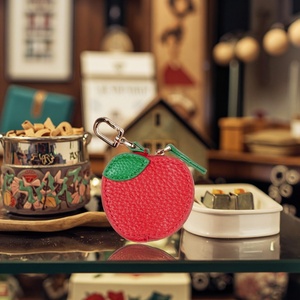 Boshiho - Colgante de Cuero para Bolso con Forma de Fruta, Creativo y Moderno, Llavero de la Serie Mini Frutas, Multifuncional, Resistente al Agua - Product Image 4