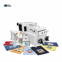 Printer DTF Neon Color & Fluorescent, 40-80cm Head I3200 dengan Tinta CMYK+W dan Pengelolaan Bubuk Terintegrasi untuk Pakaian Kustom