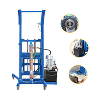 Poubelle verticale pour ascenseur de poubelle mobile 120L 240L avec moteur Machine de traitement biochimique des déchets