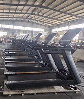 Cinta de correr eléctrica de nuevo diseño 2025 para uso en gimnasio, máquina de correr motorizada comercial con pantalla LCD, Manual de funciones