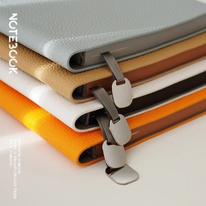 <span class=keywords><strong>Quaderno</strong></span> <span class=keywords><strong>A5</strong></span> Personalizzato all'Ingrosso con Copertina in Pelle Morbida Effetto Litchi, Carta Stampabile con Logo per Brand Online - Product Image 5