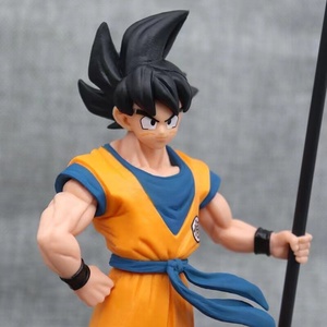 (Dropshipping de un solo artículo) Figura de acción de PVC de Son <span class=keywords><strong>Goku</strong></span> <span class=keywords><strong>Super</strong></span> Saiyan con bastón, edición del 20 aniversario de <span class=keywords><strong>Black</strong></span> <span class=keywords><strong>Goku</strong></span> - Product Image 4