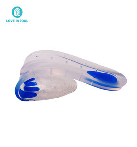 Plantillas de silicona translúcidas blancas de alta calidad, insertos para zapatos deportivos, alivian el dolor de pies, espuelas <span class=keywords><strong>en</strong></span> el talón, fascitis Plantar - Product Image 4