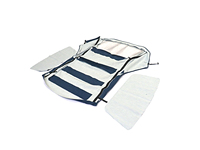 Para BMW Z3 1996-2002 Negro/Azul/Borgoña Convertible Soft Top BMW5451/262170/BM302/ BM311B/BM311B/1/2/1/1/2