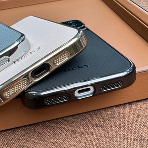 Funda Magnética de Cuero PU con Electrochapado Avanzado para iPhone 18 14 15 16 17 Pro Max con Película Protectora de Lente HD y Cubierta Trasera Antigolpes - Product Image 6