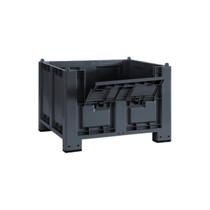 Cargopallet 600 Plus nuovo grigio ecologico con porta per uso industriale - Product Image 1