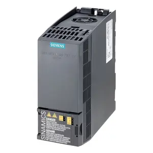 Siemens SINAMICS-fuente de alimentación nominal, 6SL3210-1KE12-3AF2, G120C, 0.75kw, 150% de sobrecarga, para motor PLC de 3 segundos
