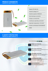 Batterie haute capacité 3.7v 10000mah charge rapide petite banque de puissance - Product Image 6