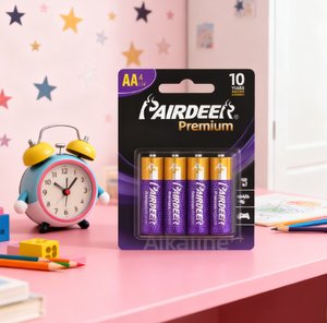 Батарейки PAIRDEER LR6 <span class=keywords><strong>AA</strong></span> (UM3) с высокой токоотдачей и низким энергопотреблением, превосходные щелочные батарейки LR6 2A, 1.5В, сухие батарейки - Product Image 1