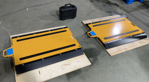 पोर्टेबल वायरलेस प्लेटफॉर्म फ्लोर स्केल छोटे रेस कार ट्रक एक्सल वजन स्केल - Product Image 3