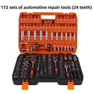Juego de Reparación de Automóviles de 72 Dientes y 172 Piezas, Juego de Llaves de Trinquete de 24 Dientes - Product Image 4