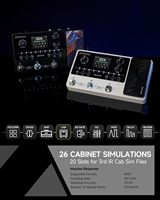 Pédale multi-effets compacte MOOER GE150 Plus Li Black, nouvelle génération, pour modélisation d'amplis de guitare, outil de jamming, looper, machine à rythmes, batterie 9h.