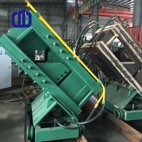 Machine de découpe et de rainurage hydraulique à 45 degrés pour profilés en acier, pour usage en atelier, CCM