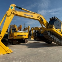 Excavatrice Komatsu PC200 d'occasion avec performances parfaites, importée du Japon, prête à l'emploi