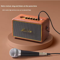 Rétro pour haut-parleur portable sans fil, maison, extérieur, grand volume, caisson de basses, cadeau d'anniversaire, stéréo, sans télécommande