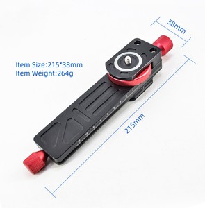 Professional Mini Macro Time-lapse Photography <strong>Rail</strong> <strong>Slider</strong> Quick Release Plate Bracket for <strong>DSLR</strong>/SLR <strong>Camera</strong> - Product Image 6