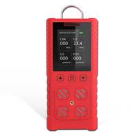 Multigas 4 в 1 прибор для обнаружения газа rttpp Портативный 4 in1 детектор угарного газа газоанализатор с ЖК-экраном