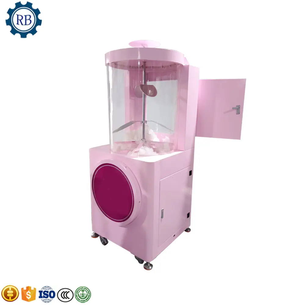 Phong cách mới ngỗng lông xuống đồ chơi điền Máy sợi polyester mở máy