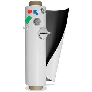 Tableau blanc flexible magnétique autocollant brillant effaçable à sec <span class=keywords><strong>en</strong></span> feuille ferreuse - Product Image 2