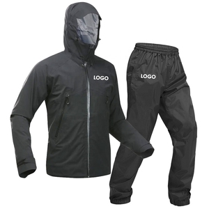 Chaquetas cortavientos Softshell ligeras para hombres al aire libre empacables, chándal cortavientos para senderismo resistente al agua con Capucha forrada - Product Image 1