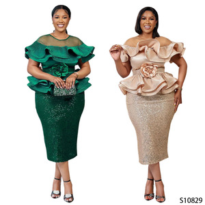 <span class=keywords><strong>Vestido</strong></span> <span class=keywords><strong>de</strong></span> <span class=keywords><strong>Noche</strong></span> Elegante y Modesto con <span class=keywords><strong>Flores</strong></span> 3D, <span class=keywords><strong>Vestido</strong></span> Largo <span class=keywords><strong>de</strong></span> Lentejuelas <span class=keywords><strong>de</strong></span> Alta Calidad <span class=keywords><strong>para</strong></span> Banquete o Boda <span class=keywords><strong>para</strong></span> Mujer K1082 - Product Image 3