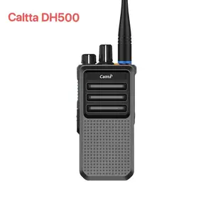 DMR taşınabilir radyo Calttta yönlü radyo DH500 şifreleme yüksek kaliteli iki RF tasarım net ses 2500mah siyah IPX7 el 4W/1W