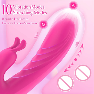 Vibradores para Ponto <span class=keywords><strong>G</strong></span> Feminino em Promoção, Brinquedos Adultos, Vibrador Elétrico Estirável Tipo Coelho, Máquina Sexual para Mulheres - Product Image 3