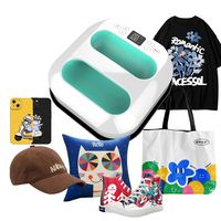 Presse à Chaud Semi-Automatique Portable MOMOTECH 9x9 Pouces pour Usage Domestique – Idéale pour le Transfert Thermique sur T-shirts et la Personnalisation
