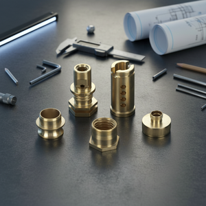 LECHEN Maßgefertigte Aluminium-Legierung Messing-Schmiedeteile Polieren CNC-Bearbeitung Teile-Services Niedrigpreis-Komponenten OEM/ODM Erdgas-Bearbeitung - Product Image 4