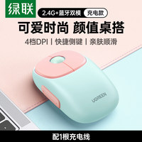Souris ergonomique silencieuse rechargeable à double mode UGREEN pour le jeu, pour droitiers, haute précision, pour ordinateurs portables et de bureau, fabriquée au Guangdong