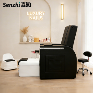 Moderne Kosmetiksalon-Möbel Multifunktionaler <span class=keywords><strong>Massage</strong></span>-Pediküre-Stuhl Fuß-Spa Maniküre-Pediküre-Stuhl zum Verkauf Fuß-Stuhl - Product Image 2