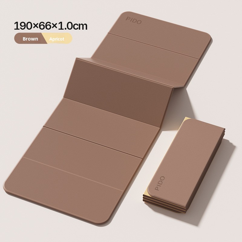 Marron et abricot [190*66*1.0CM] Tapis