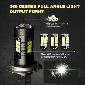 Sistema de iluminación automotriz 3030 21SMD LED Luces antiniebla/de conducción <span class=keywords><strong>H4</strong></span> H11 H7 H8 9005 9006 Modelos Aluminio Ace Bravo - Product Image 6