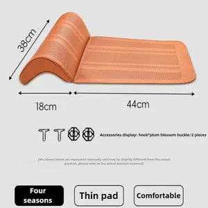 Роскошные кожаные накладки на сиденья автомобиля и подушки для ног в стиле авиации от производителя, нескользящие, комфортные - Product Image 5