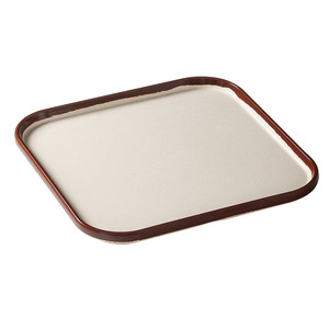 Plato rectangular de melamina Xiangyuan de color sólido para restaurante de hot pot y fiestas. - Product Image 5