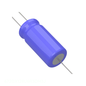 Condensateur traversant 1200 µF en aluminium 6,3 V radial TH 672DX128U6R3DM3J - Product Image 1
