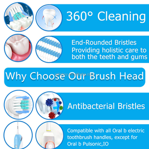 La brosse à dents à tête large la plus populaire EB-17P <span class=keywords><strong>Oral</strong></span> & <span class=keywords><strong>b</strong></span> Brau têtes <span class=keywords><strong>de</strong></span> brosse à dents <span class=keywords><strong>de</strong></span> remplacement - Product Image 6