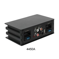 Amplificateur DSP universel SUN-RISE à 4 canaux en alliage d'aluminium, haute puissance 12V 200W, Plug-and-Play, audio adapté à la plupart des modèles de voitures