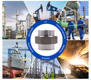 ASME b16.11 bán buôn 1/4 "thép không gỉ A182 f304 F316 3000lb ổ cắm hàn Công Đoàn - Product Image 6