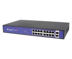 Commutateur de caméra IP CCTV PoE Gigabit 18 ports, commutateurs réseau VLAN, DC48V, PoE+ standard, prise en charge ODM OEM - Product Image 2