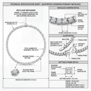 Collier en argent 925 de 4 mm, vente directe usine, moissanite taille ronde, plaqué or jaune 18 carats, style hip-hop, collier tennis pour tous les jours - Product Image 3