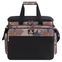 Sac isotherme de pique-nique portable pour 4 personnes, idéal pour le camping et les voyages, ensemble complet personnalisable avec grand compartiment isotherme