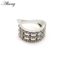 Alisouy 1pc Helix Cartilage Conch Fake Piercing Jewelry Ajustable CZ Zircon Crystal Ear Cuff Non Piercing Conch Cuff Earring