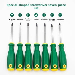 Juego de Destornilladores Magnéticos Multifuncionales de Acero Cromado Cr_V de Alta Calidad Profesional, Juego de Destornilladores DIY OEM con Puntas Phillips/Plana <span class=keywords><strong>PH4</strong></span> - Product Image 6