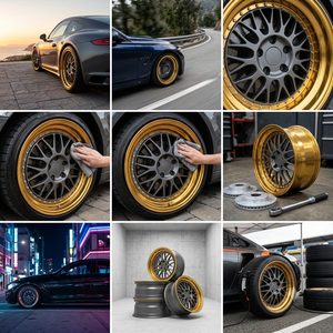 ล้อฟอร์จ Rimpower แบบ 2 ชิ้นสั่งทำพิเศษ ขนาด 17 18 19 20 21 22 23 24 นิ้ว สำหรับ E70 Gtr - Product Image 2